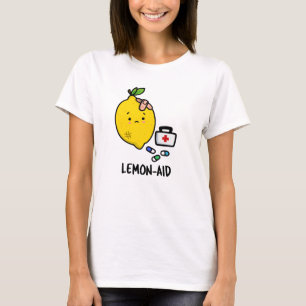 Lemon aid Funny First Aid Lemon Pun T Shirt