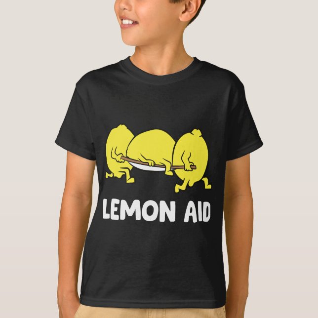 Lemon Aid Funny Lemonade Funny Lemons T Shirt (Framsida)