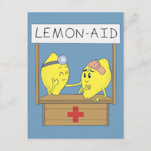 Lemon Aid Vykort