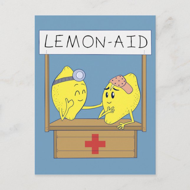Lemon Aid Vykort (Framsida)