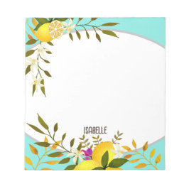 Lemon Aqua Anteckningsblock