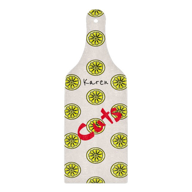 Lemon av glasskärningsskål (Framsidan)