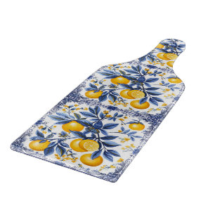 🍋 Lemon Azulejo med blå inslag