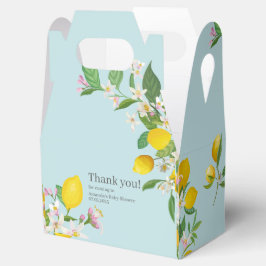 Lemon Baby Shower, Ciao Baby, italienska Theme Presentaskar