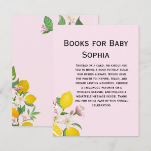Lemon Baby Shower, Ciao Baby, italienska Theme Tilläggskort
