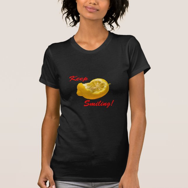Lemon-Behållan ler.. Tee (Framsida)