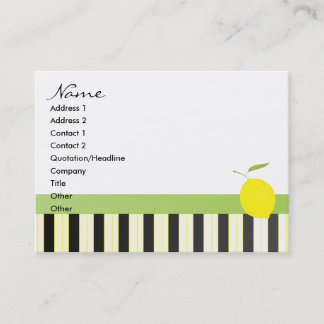 Lemon Bicycle Visitkort