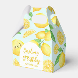 Lemon Birthday Tack Presentaskar
