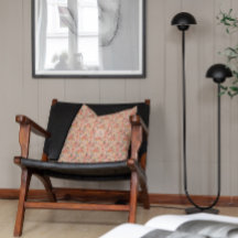 Lemon Blommigt rosa Peony rustic Mönster monogram