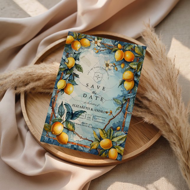 Lemon Blossom Garden Wedding Spara Datumet (Skapare uppladdad)