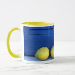 Lemon Blue mugg och donut