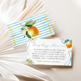 Lemon & Bows Pojkar Display Dusch Utan Förpackning Tilläggskort