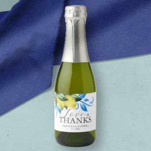 Lemon Bröllop Bord Decor Brunch och Bubly