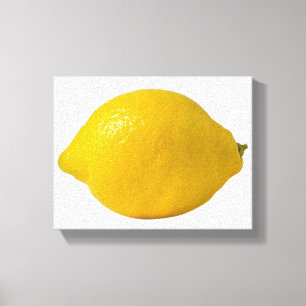 Lemon Canvastryck