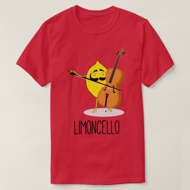Lemon Cello make limoncello T Shirt (Design framsida)