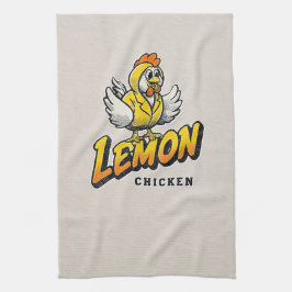 Lemon Chicken - Roligt Food Design Kökshandduk