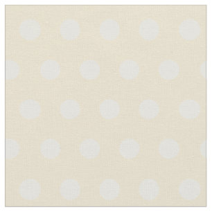Lemon Chiffon gult polka dots Tyg
