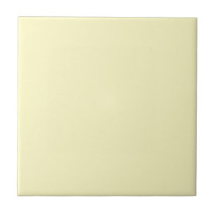 Lemon Chiffon Solid Färg Kakelplatta