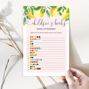 Lemon childrens bokar emoji pictionary-spel