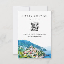 Lemon Citrus Amalfi Kusten Bröllop OSA Kort