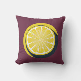 Lemon Citrus Design Kuddcover Kudde