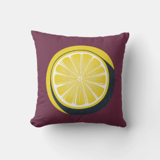 Lemon Citrus Design Kuddcover Kudde