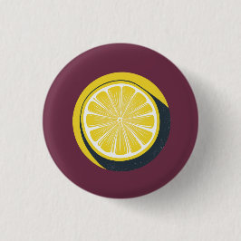 Lemon Citrus Design - Liten knapp