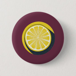 Lemon Citrus Design - Standardknapp Knapp