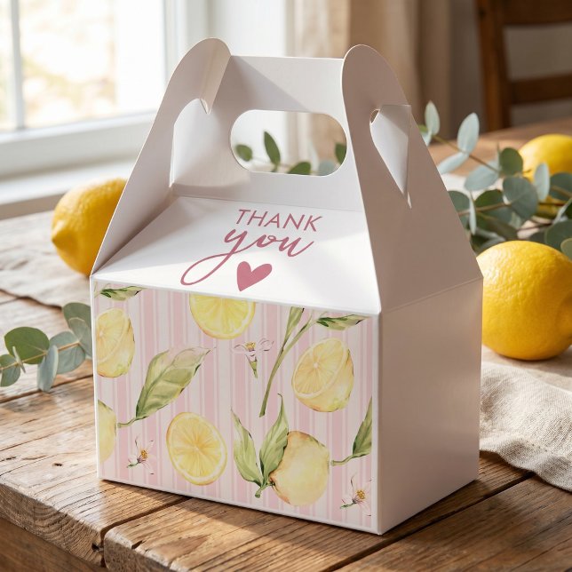 Lemon Citrus Examen Favors Presentaskar (Skapare uppladdad)