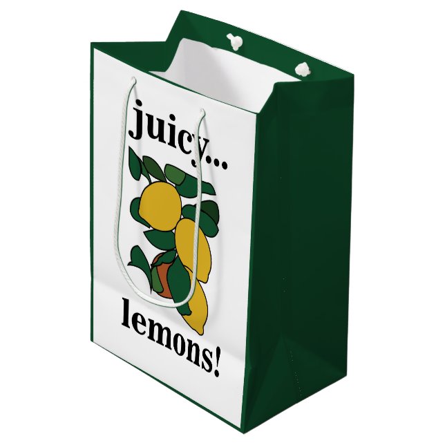 Lemon Citrus Frukt Sommar Födelsedag (Framsidan Vinklad)