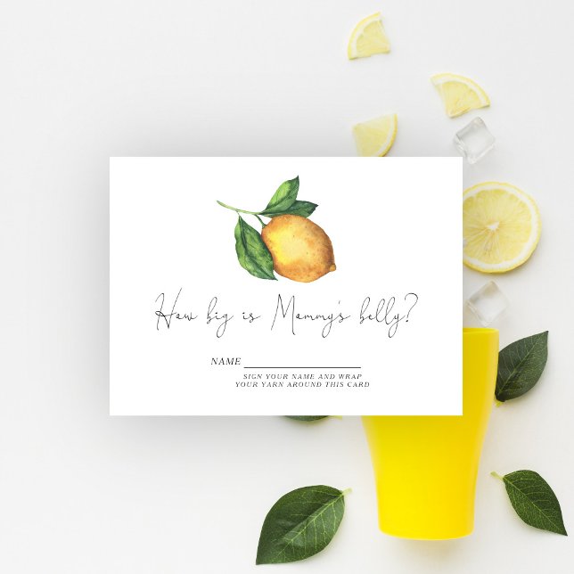Lemon citrus Hur stort är mamma Bürg? Tilläggskort (Skapare uppladdad)