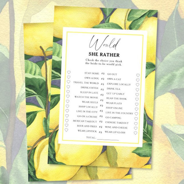 Lemon Citrus - Skulle hon hellre vilja byta möhipp (Skapare uppladdad)