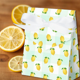 Lemon Citrus Sommarfödelsedag Presentaskar