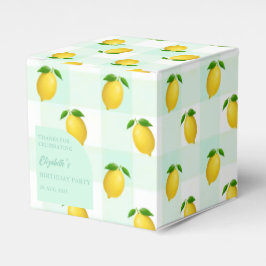 Lemon Citrus Summer Birthday Presentaskar