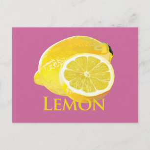 Lemon Citrus Vykort