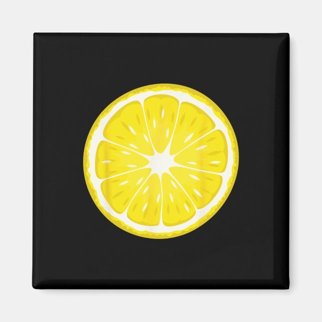 Lemon Costume Fruit Halloween Costume Magnet (Framsidan)