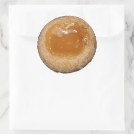 Lemon Curd Kolache-klistermärken Runt Klistermärke