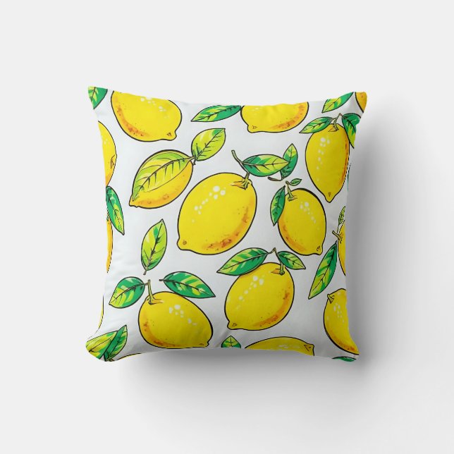 Lemon Cushion Kudde (Framsida)