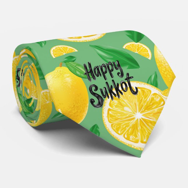 Lemon Delight Sukkot Slips (Rullad)