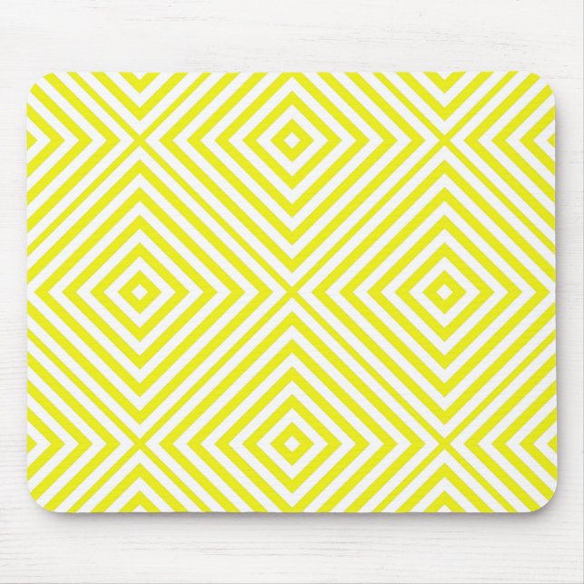 Lemon Diamond Chevron Musmatta (Framsidan)