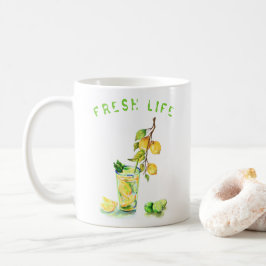 Lemon Drink Lemons Mugg Gift - Anpassningsbar Text