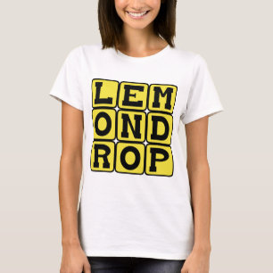 Lemon Drop, Zesty Cocktail Tee