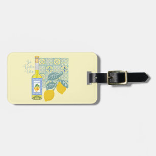 Lemon Farm Retro Bagagebricka