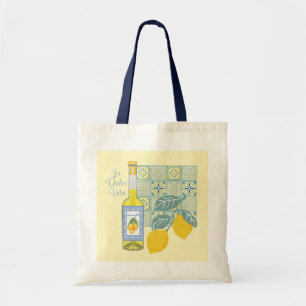 Lemon Farm Retro Tygkasse