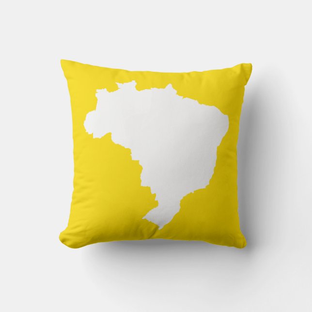 Lemon Festive Brasilien Kudde (Framsida)