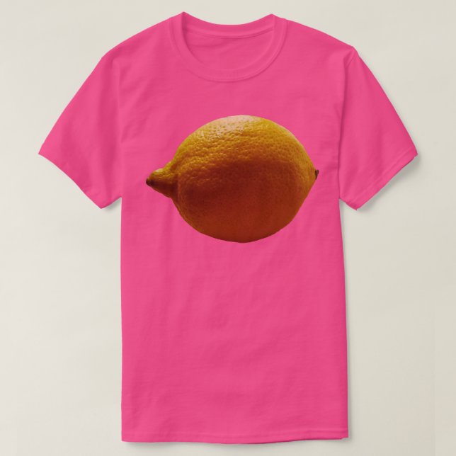 Lemon Food Photo T Shirt (Design framsida)