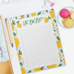 Lemon för att aktivera listrutekontrolllistan Läng Anteckningsblock<br><div class="desc">Vi presenterar vårt Cute Gult Lemon för att göra Anteckningsblocket Listchecklista. Organisera dina aktiviteter och uppgifter med det här dagliga anteckningsblocket.</div>