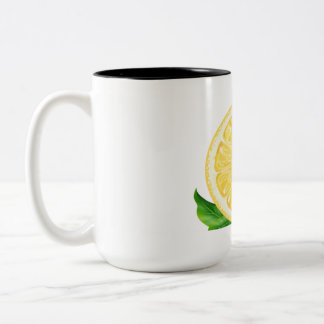 Lemon Fresh Days Två-Tonad Mugg