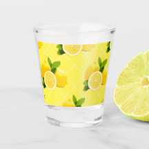 Lemon Fresh Shot Glass