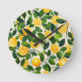 "Lemon Fresh Wristwatch" Rund Klocka